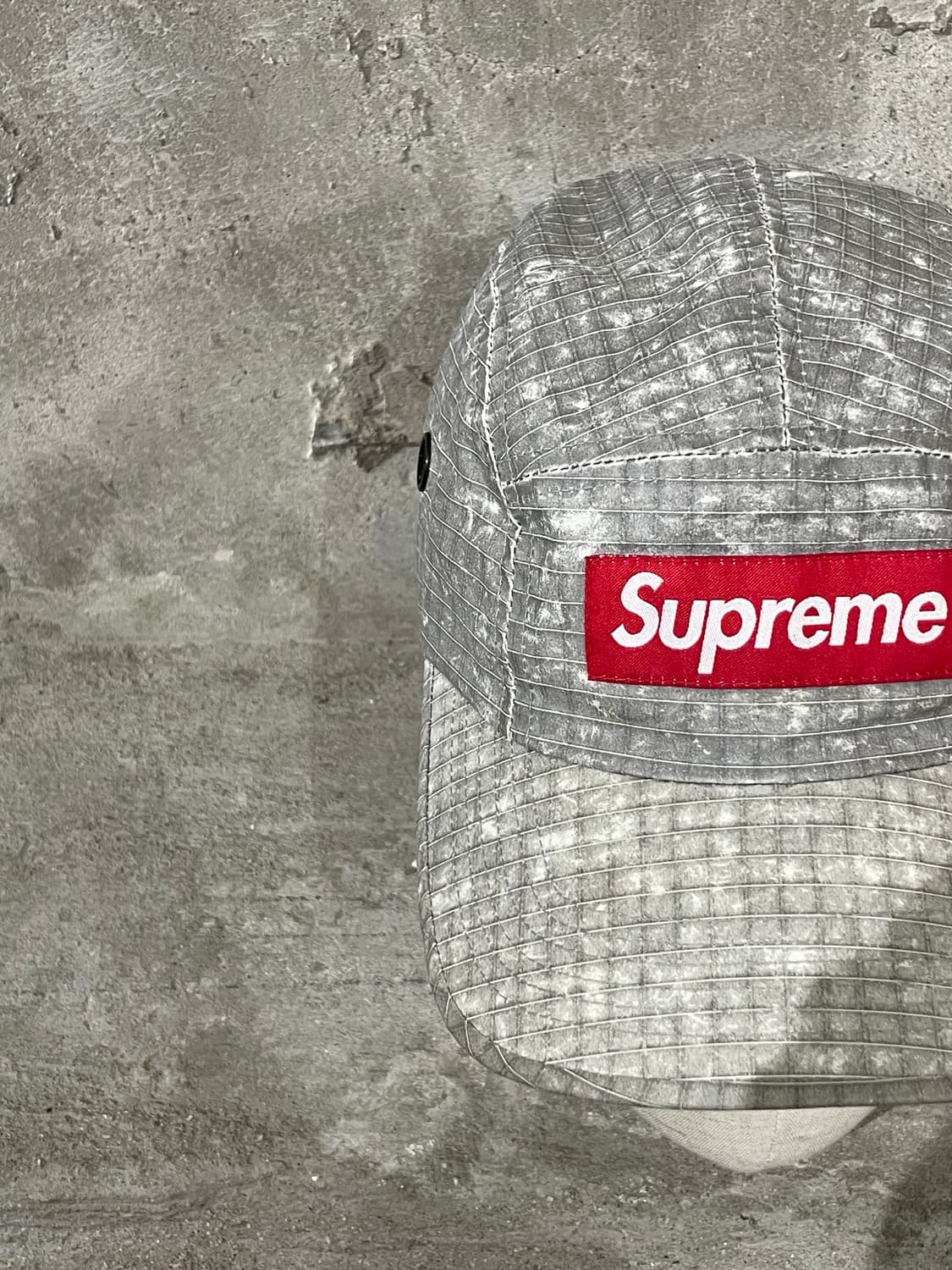 슈프림 23F/W 스톤 디스트레스드 립스탑 캠프캡 상품이미지4