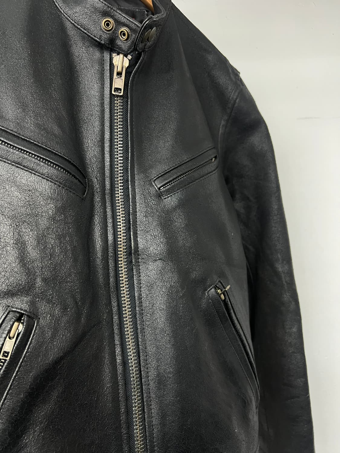 GIGA japan 크랙레더 레이싱자켓  상품이미지6