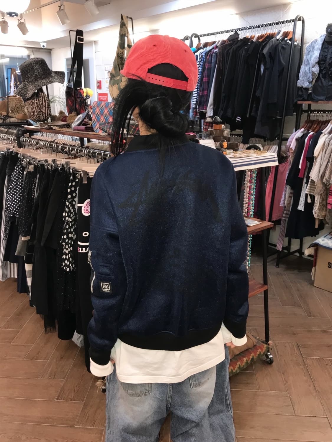 Stussy World Tour Ma-1 Jacket 상품이미지2