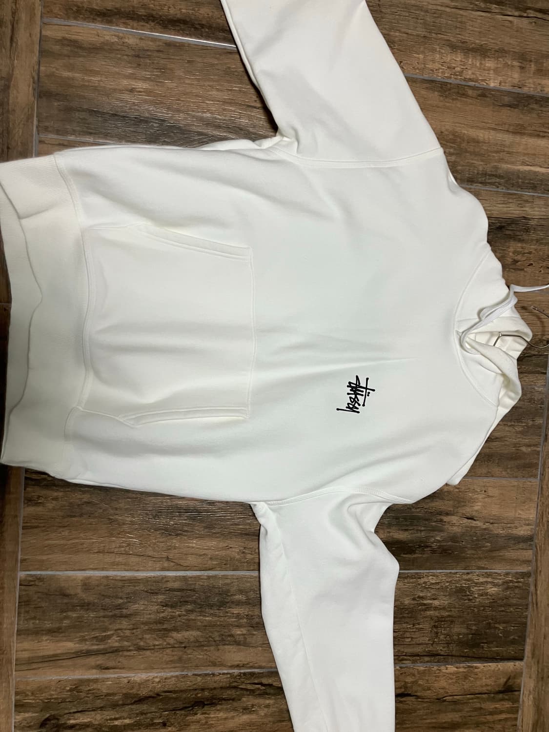 스투시 후드티 화이트/흰색 상품이미지1