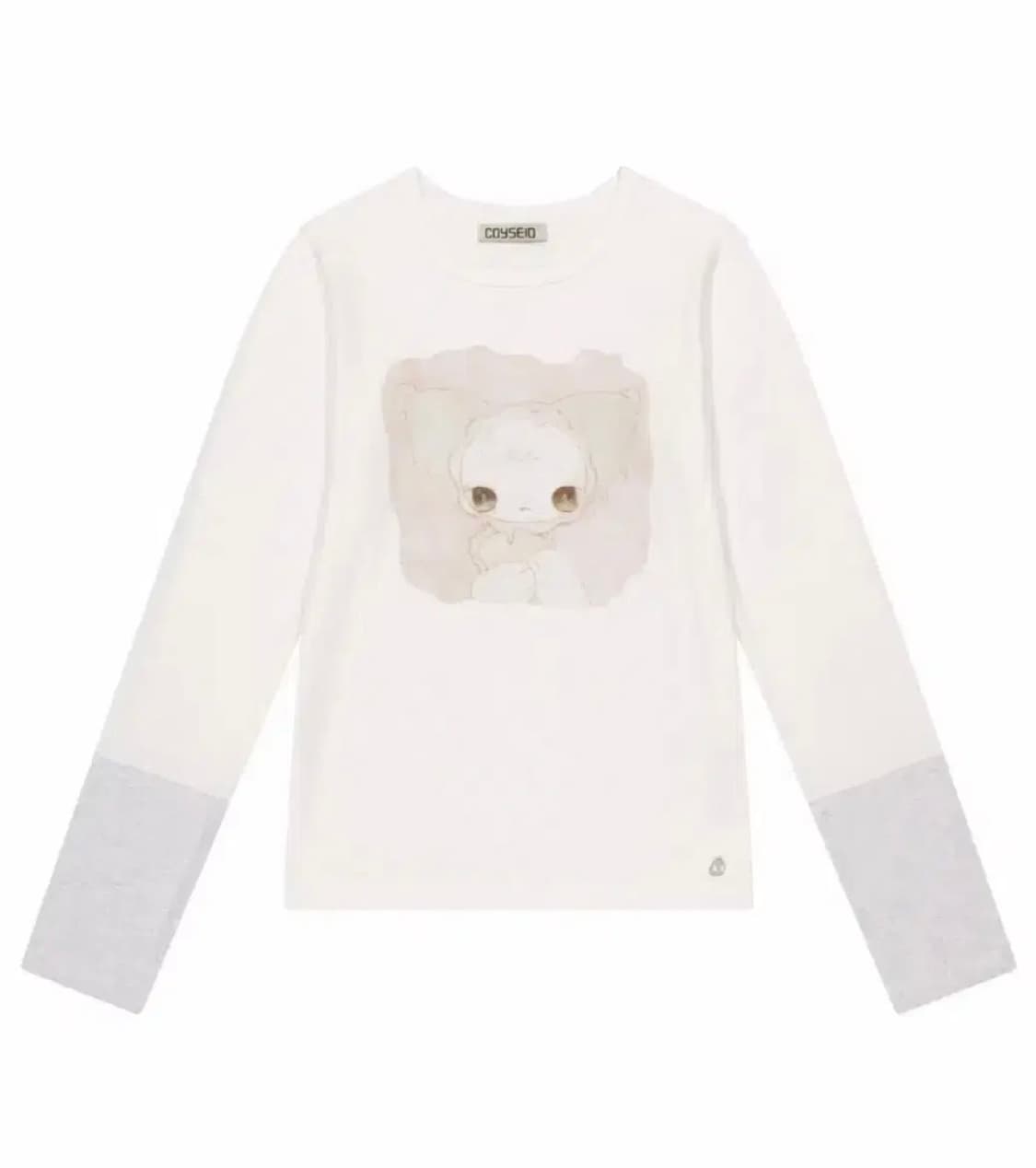 코이세이오 블러쉬 롱슬리브 아이보리 상품이미지1