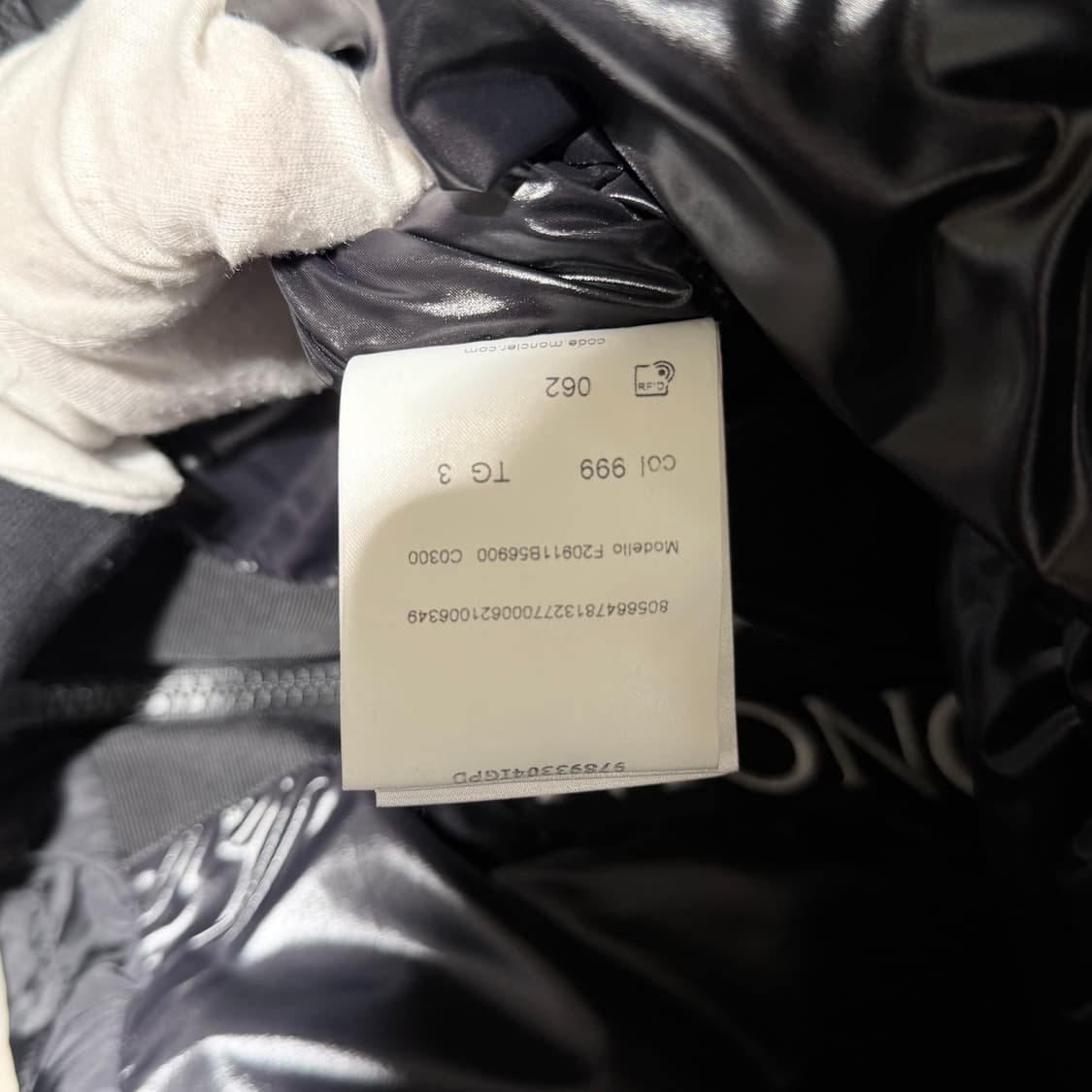 (A+/3) / 몽클레어 몽클라 블랙 패딩 상품이미지5