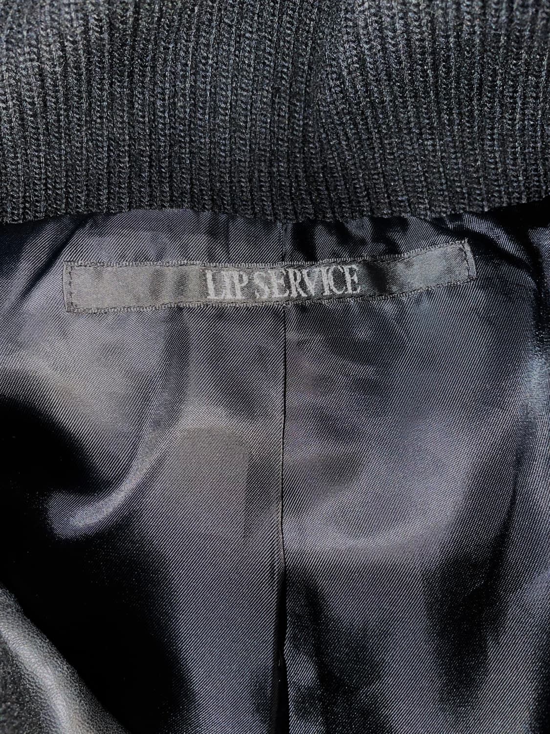 Lip Service 하이넥 블루종 상품이미지3