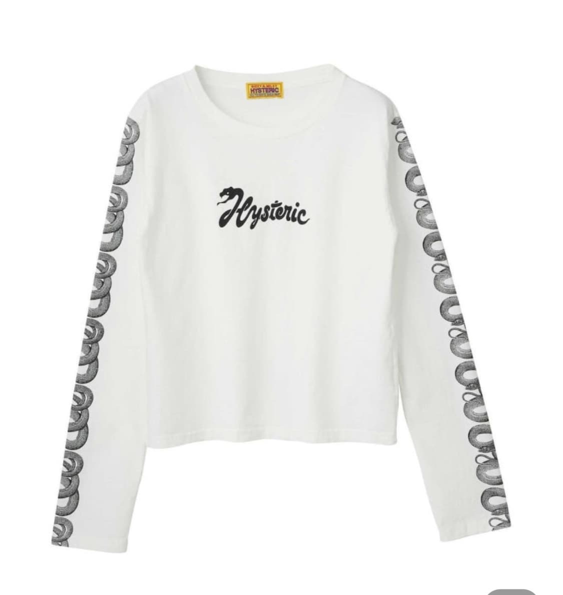 히스테릭 글래머 스네이크 슬리브 우먼 상품이미지1