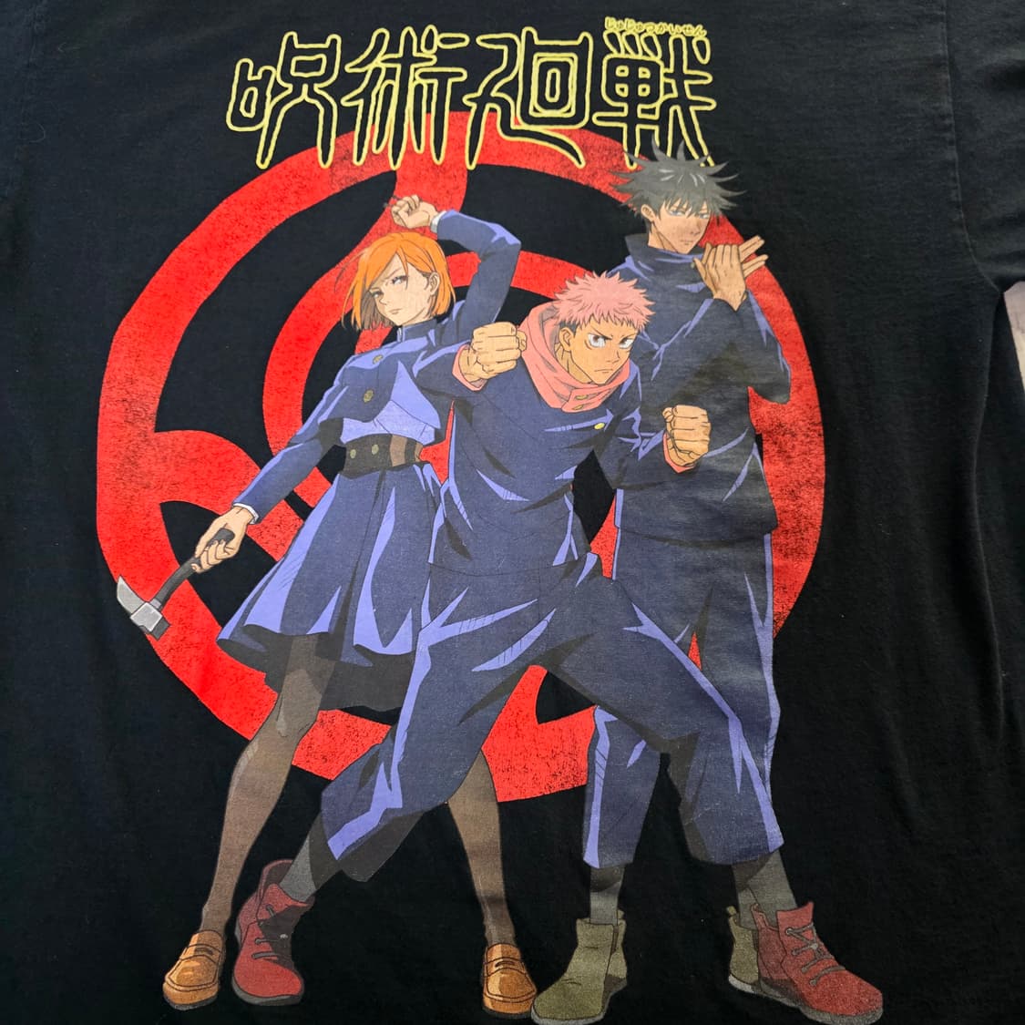 [XL] 주술회전 프로모 리바이 티셔츠 fit like L 상품이미지2