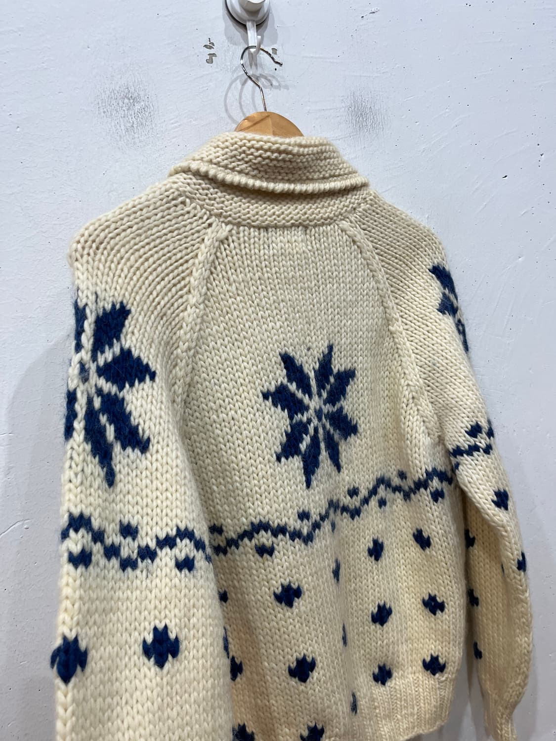 KEARNEY HOUSE 퓨어울 노르딕 코위찬 니트집업 우먼즈 상품이미지4