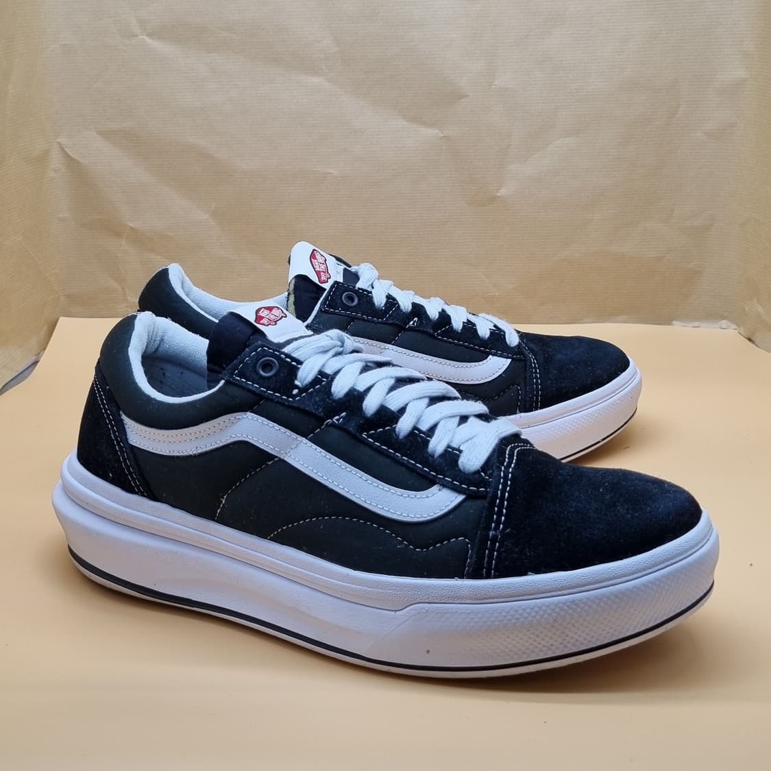 반스 올드스쿨 오버트 블랙 남성스니커즈310. 상품이미지1