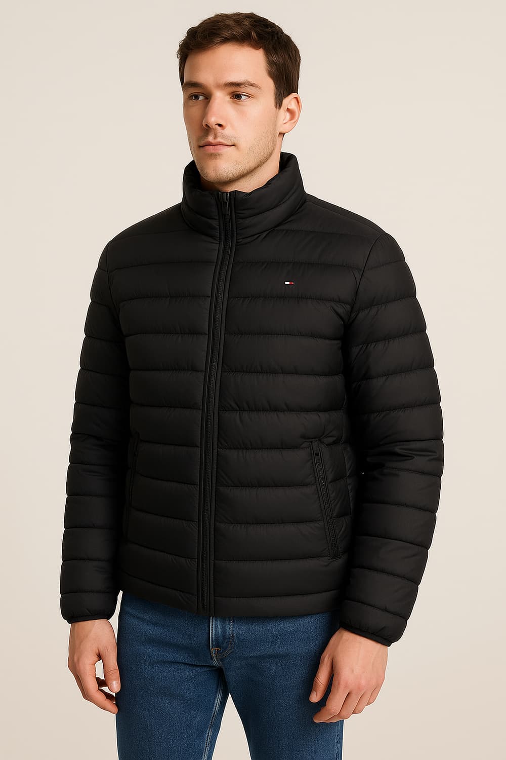 (정품)타미힐피거 경량 다운 패딩155AN231 S(90~95) 상품이미지1