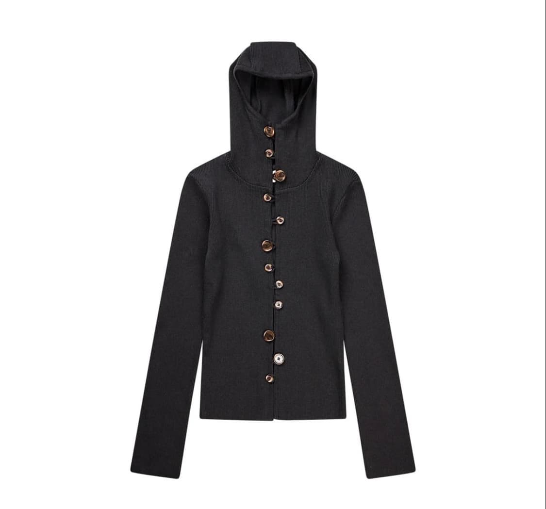 kernemilk looney cardigan black - size1  상품이미지4