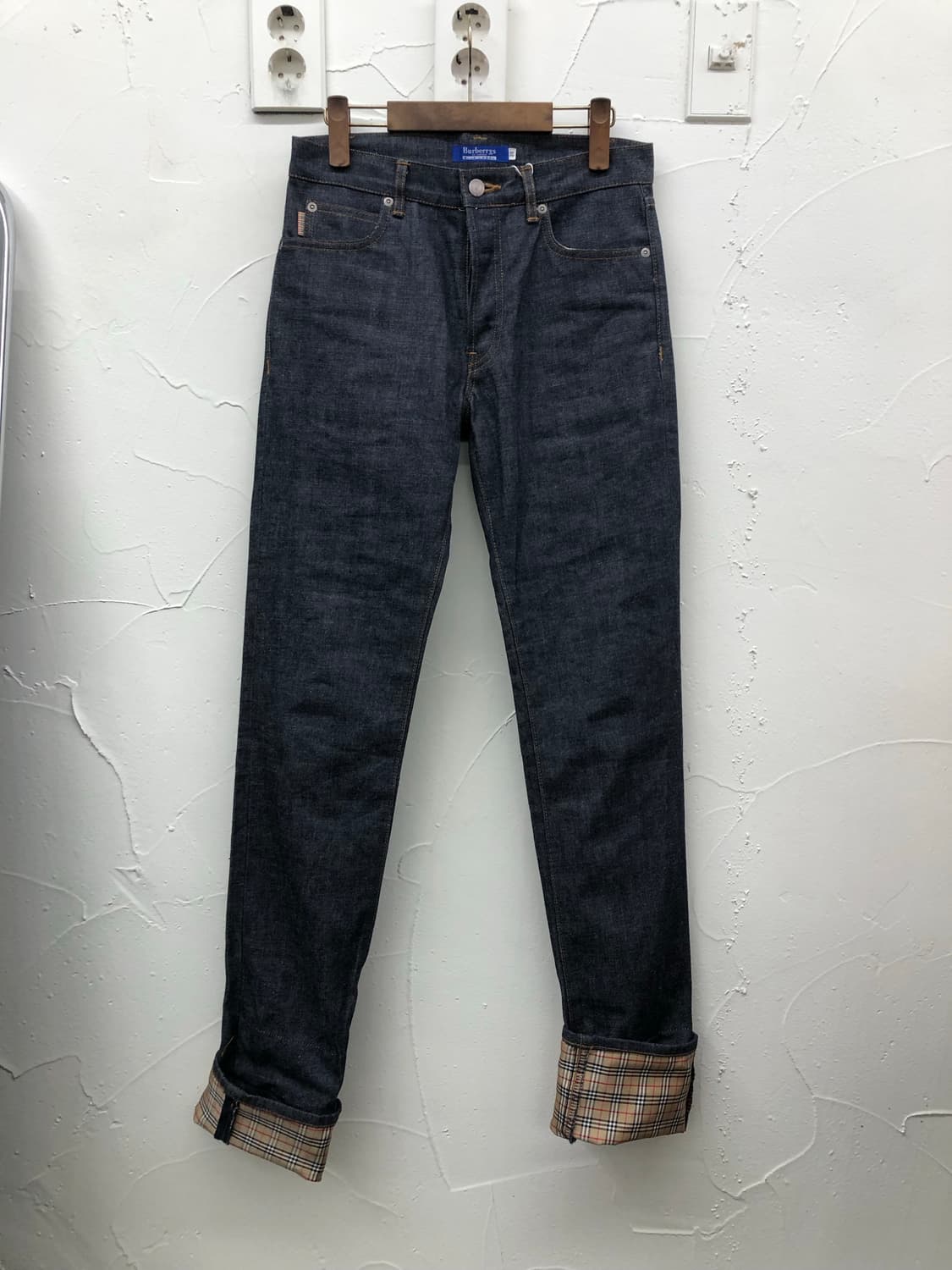 버버리 블루 라벨 데님 팬츠 상품이미지1