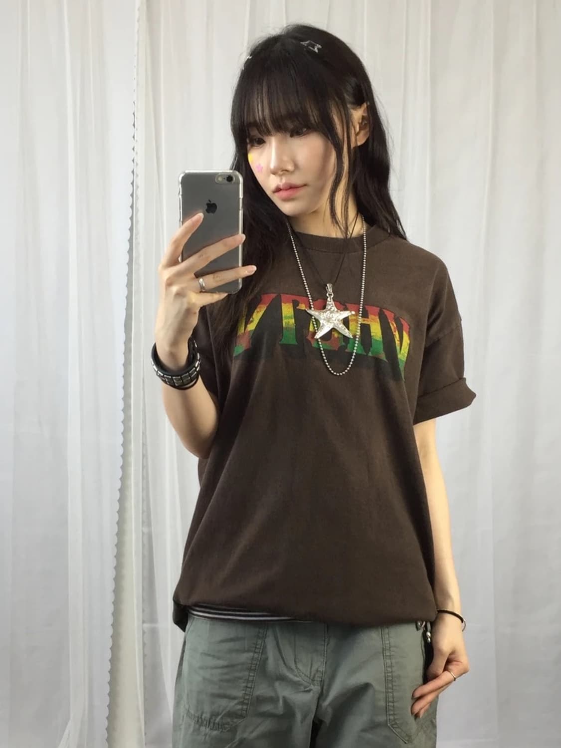 Alstyle Rasta Logo Tee Brown 상품이미지2