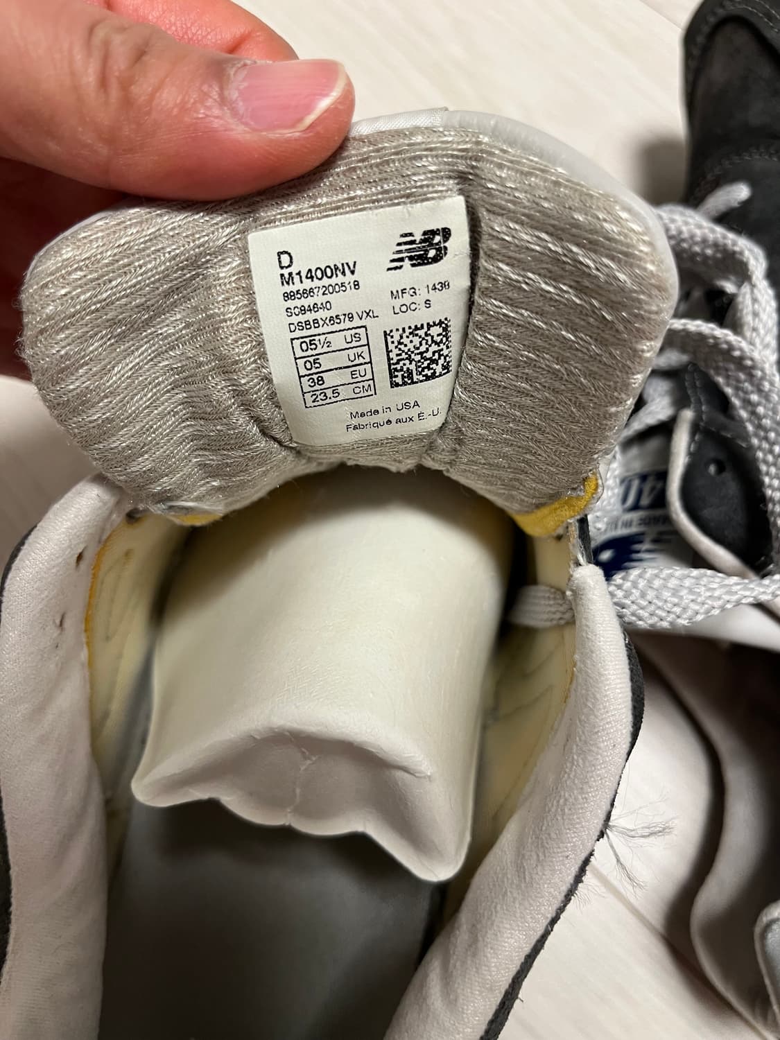 뉴발란스 1400 네이비 235 상품이미지5