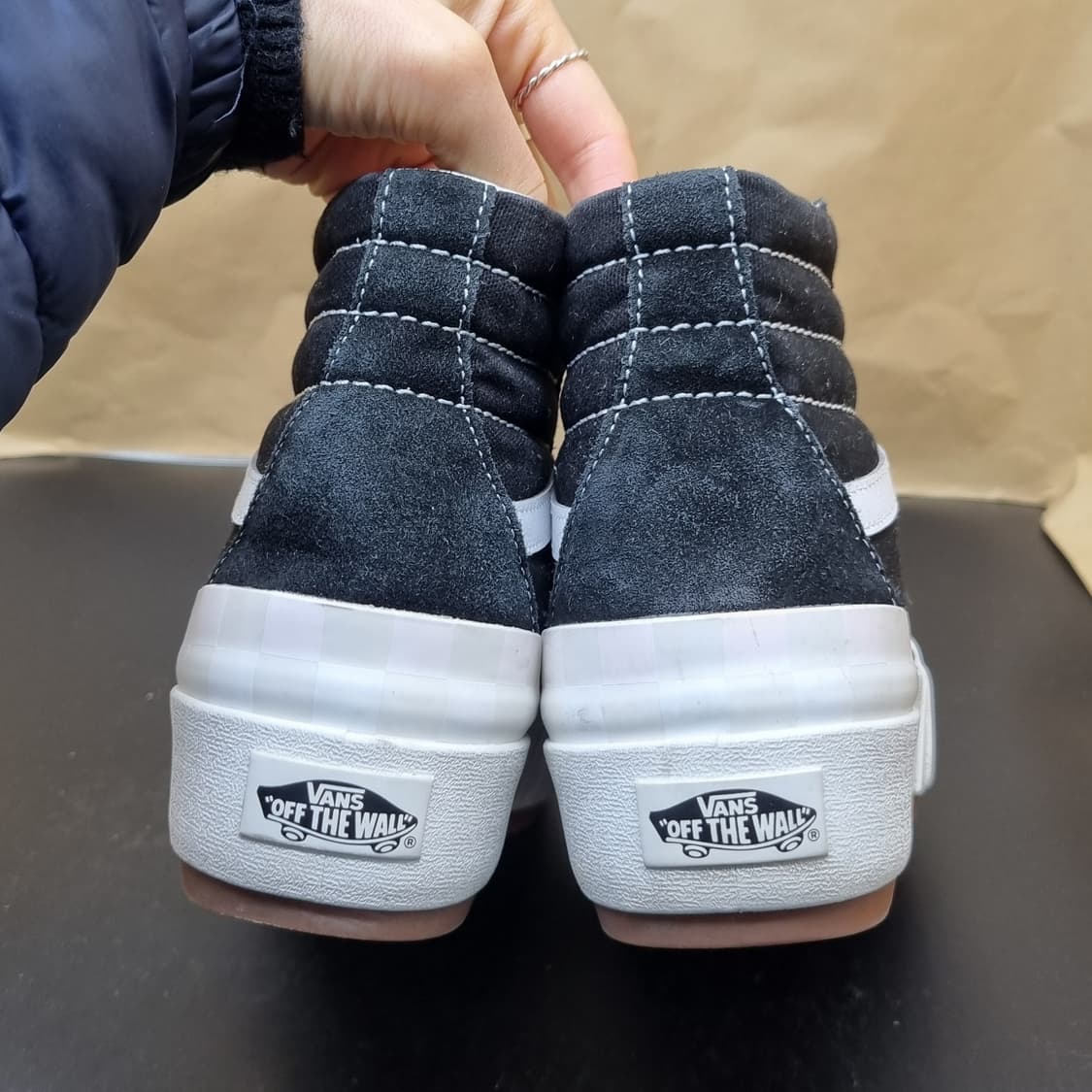 반스 리컨스트럭프 플렛폼 블랙하이탑240 상품이미지3