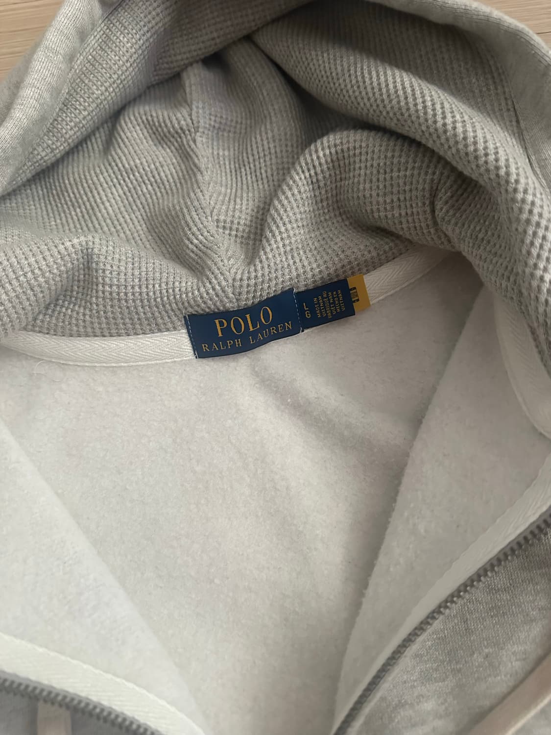 폴로 랄프로렌 플리스 풀 지퍼 후디 (후드집업) 상품이미지3