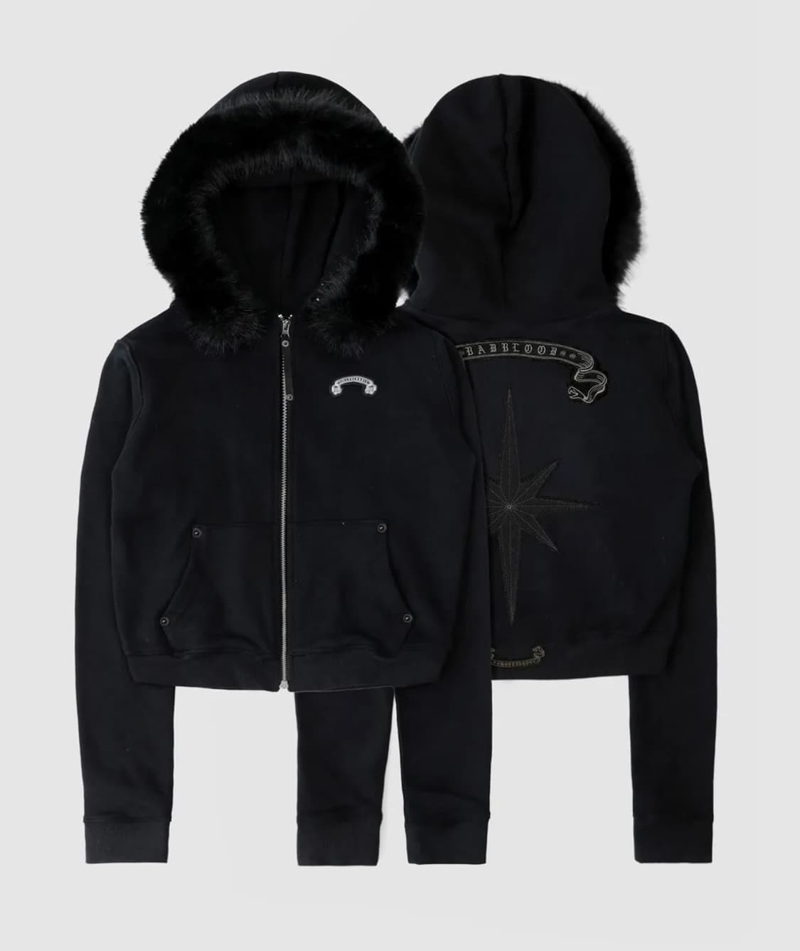 M) 배드블러드 코스모11 디태쳐블 퍼후드집업 상품이미지4