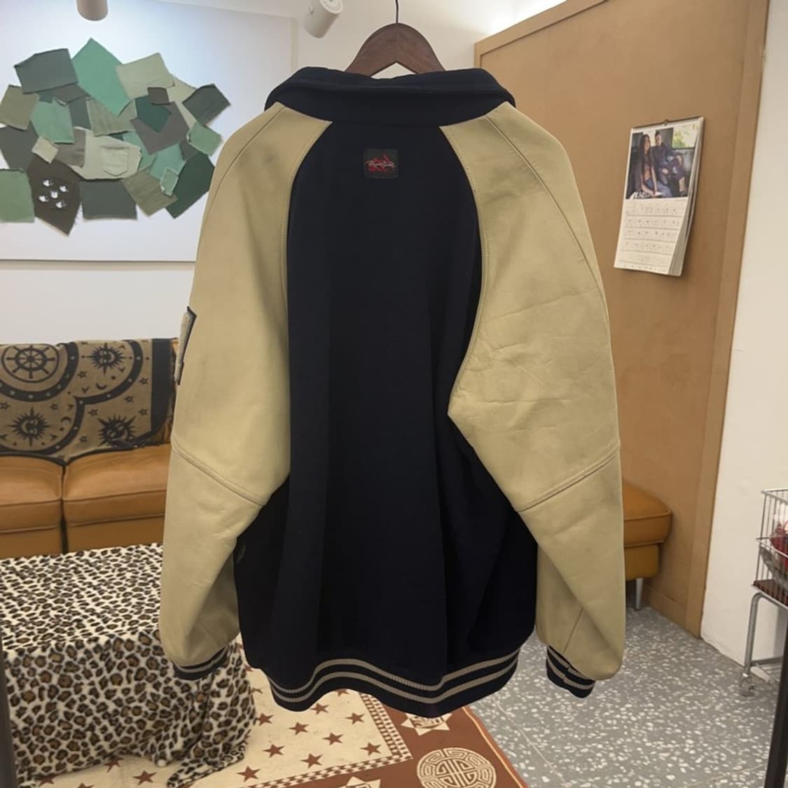 마자플라바 올드스쿨 울 스타디움 바시티 자켓 105 C09151 상품이미지4