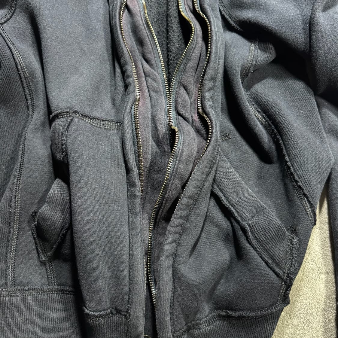 아베크롬비 네이비 후드집업 상품이미지4