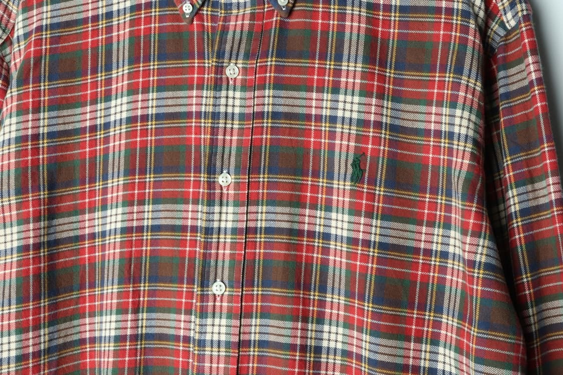 (XL-3XL) 폴로 랄프로렌 셔츠 남방 USA 타탄체크-H31844 상품이미지5