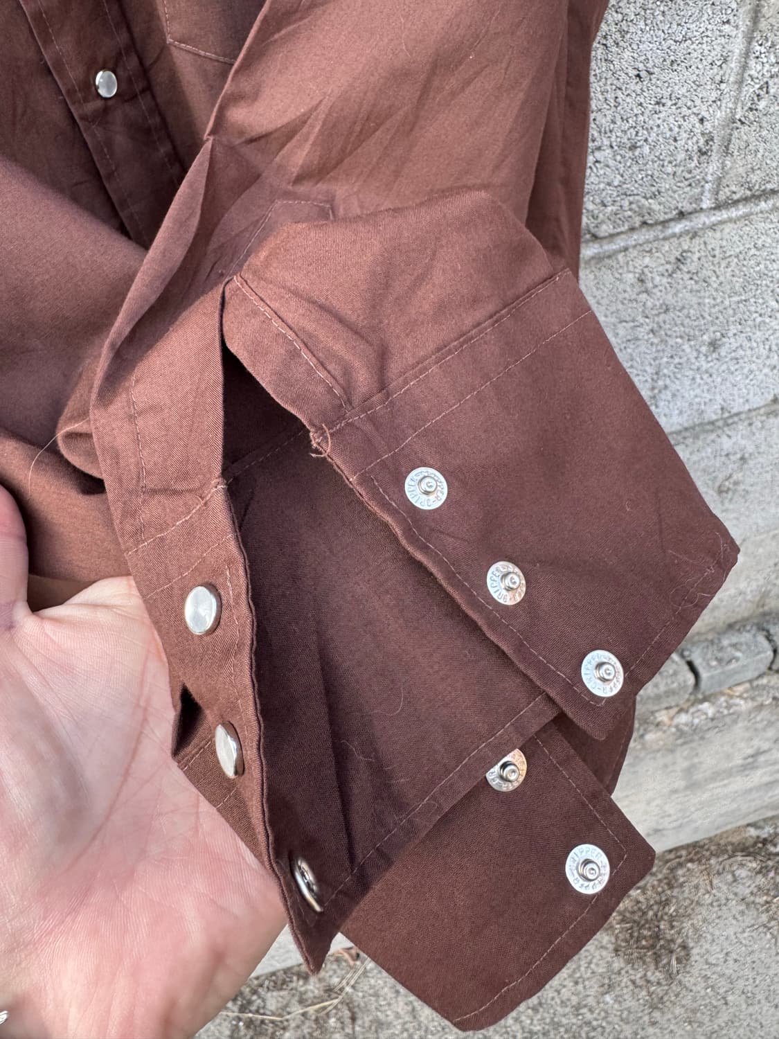 80s karman 빈티지 스티치 웨스턴 셔츠  상품이미지4