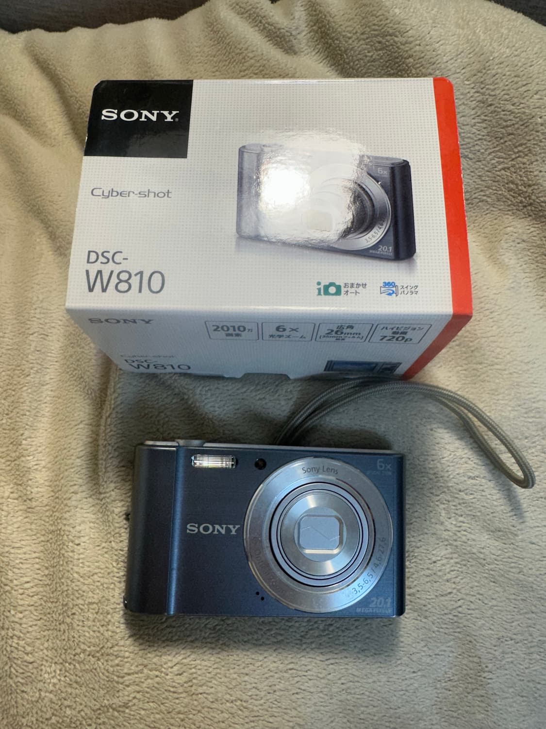 *풀박스* 소니 사이버샷 w810 레이디카/디지털카메라 상품이미지1