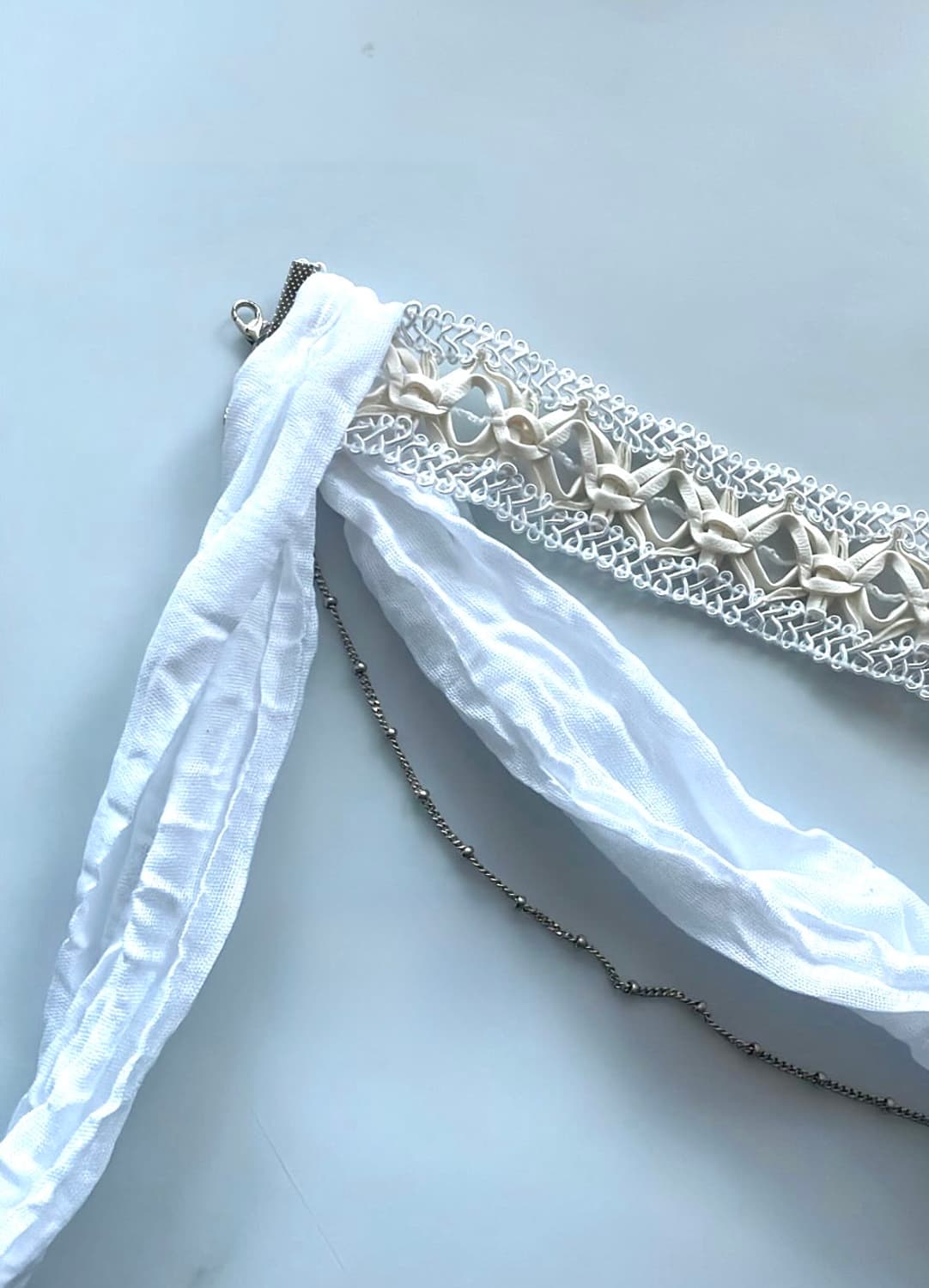 ivory laced remnant choker 상품이미지1