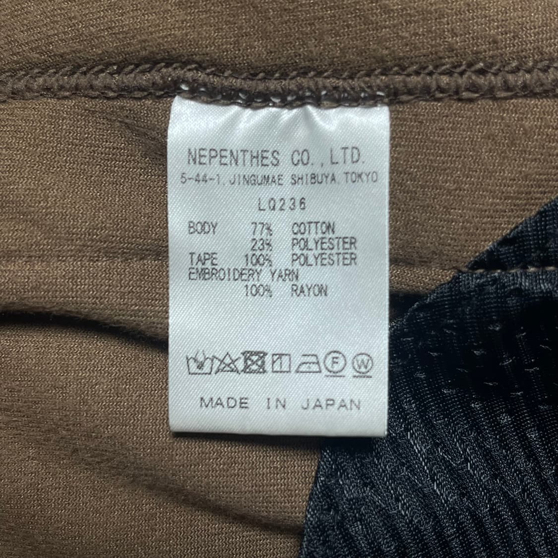 니들스 내로우 트랙 팬츠 벨루어 브라운 상품이미지6