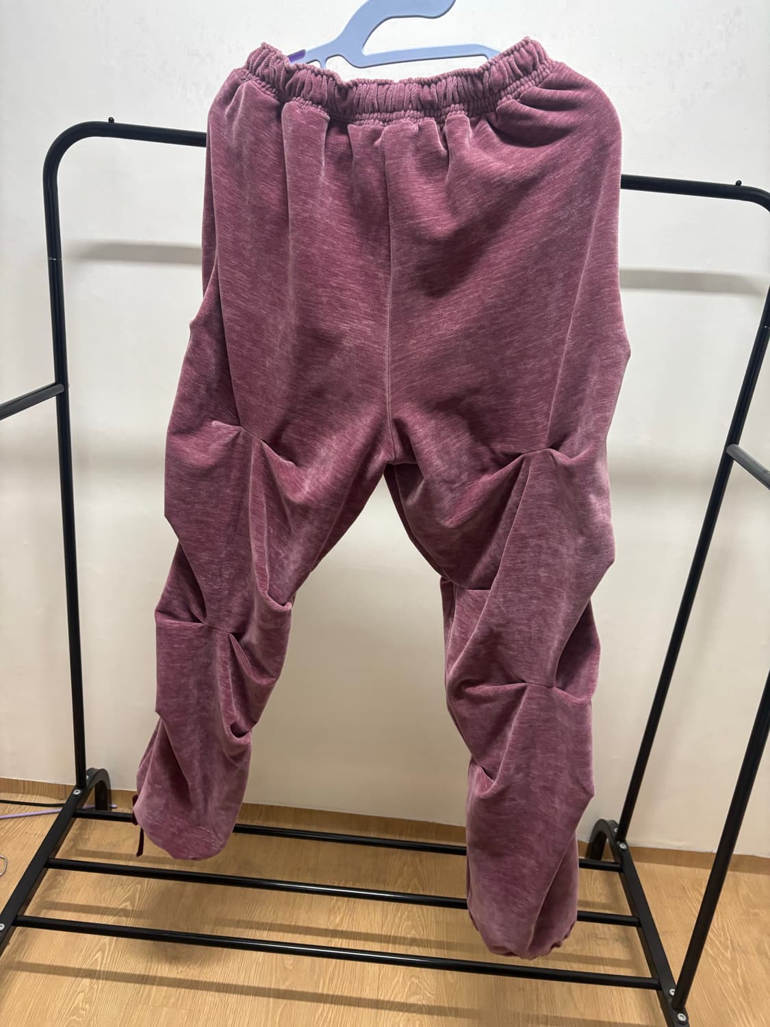 코드 크리즈 벨벳 팬츠 L사이즈 상품이미지3