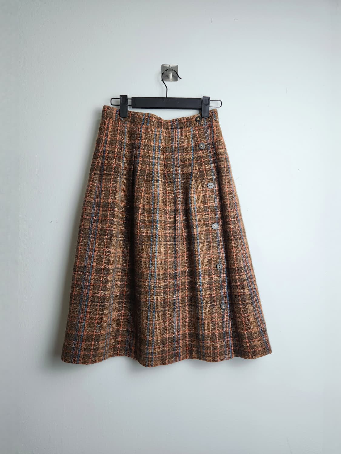 단추 울 스커트 상품이미지7