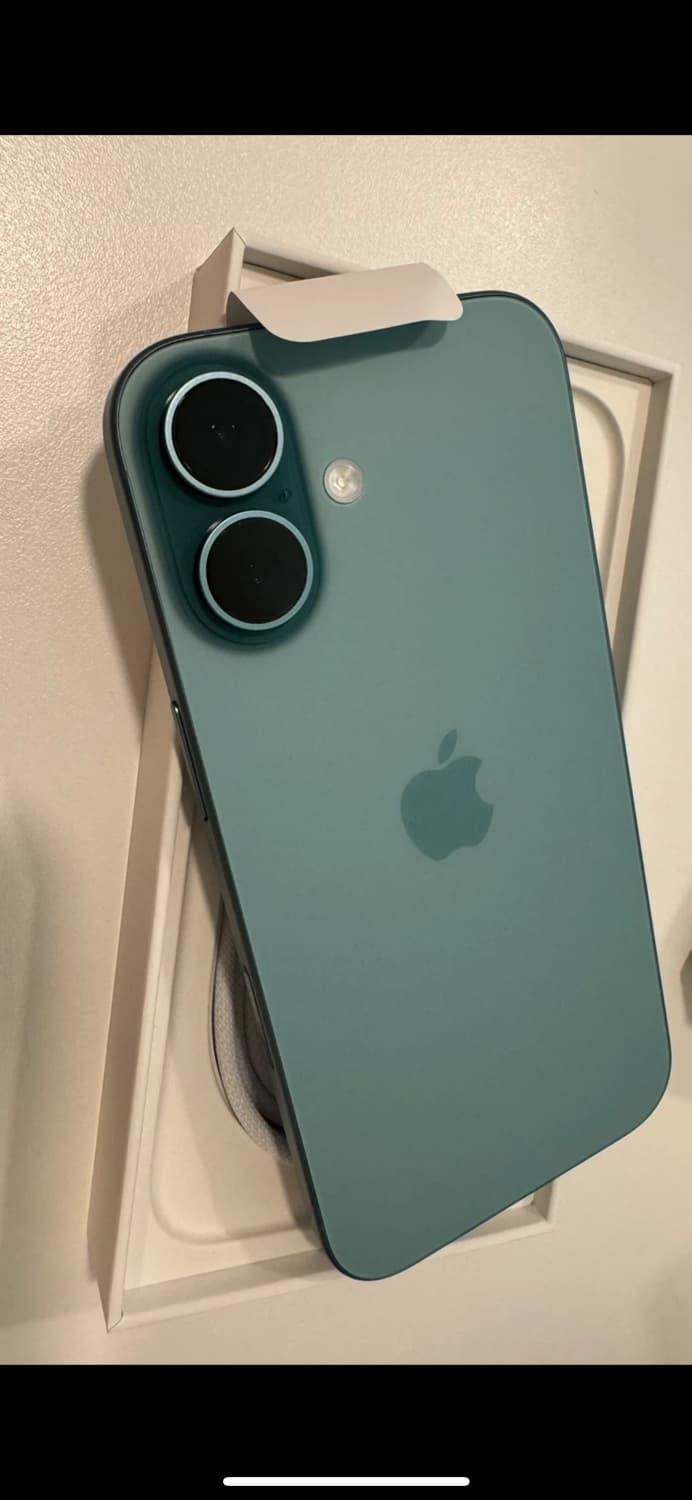 아이폰 16블루 (128g) 판매합니다. 상품이미지1