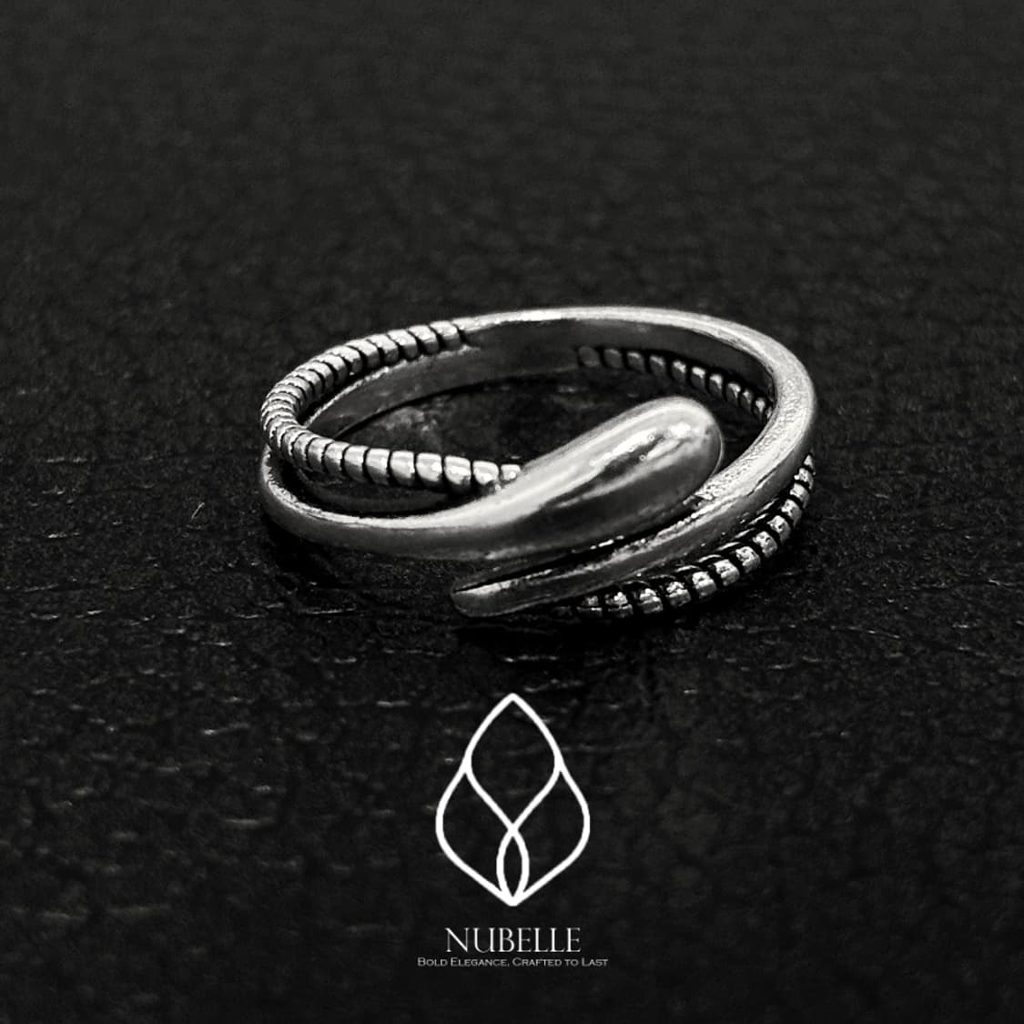 🌗 Nubelle Snake ring / 스네이크 925실버 반지 상품이미지1