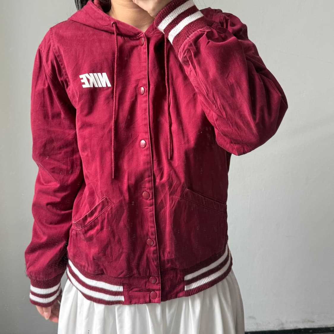 [L] 나이키 후드 야구점퍼 상품이미지1