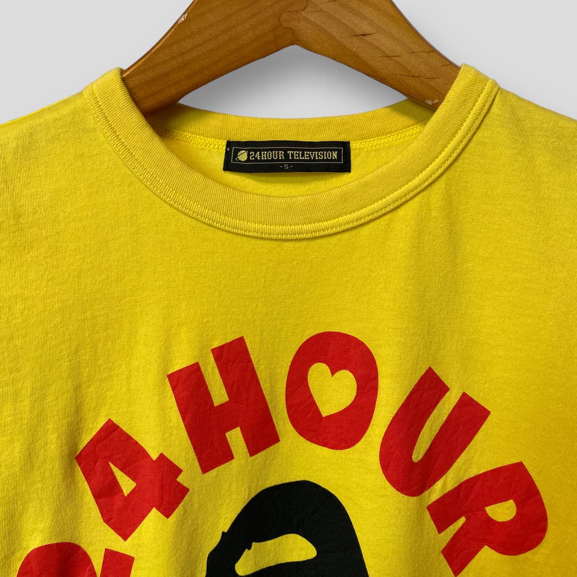 (여성S)24HOUR x Bape 반팔티셔츠 상품이미지3