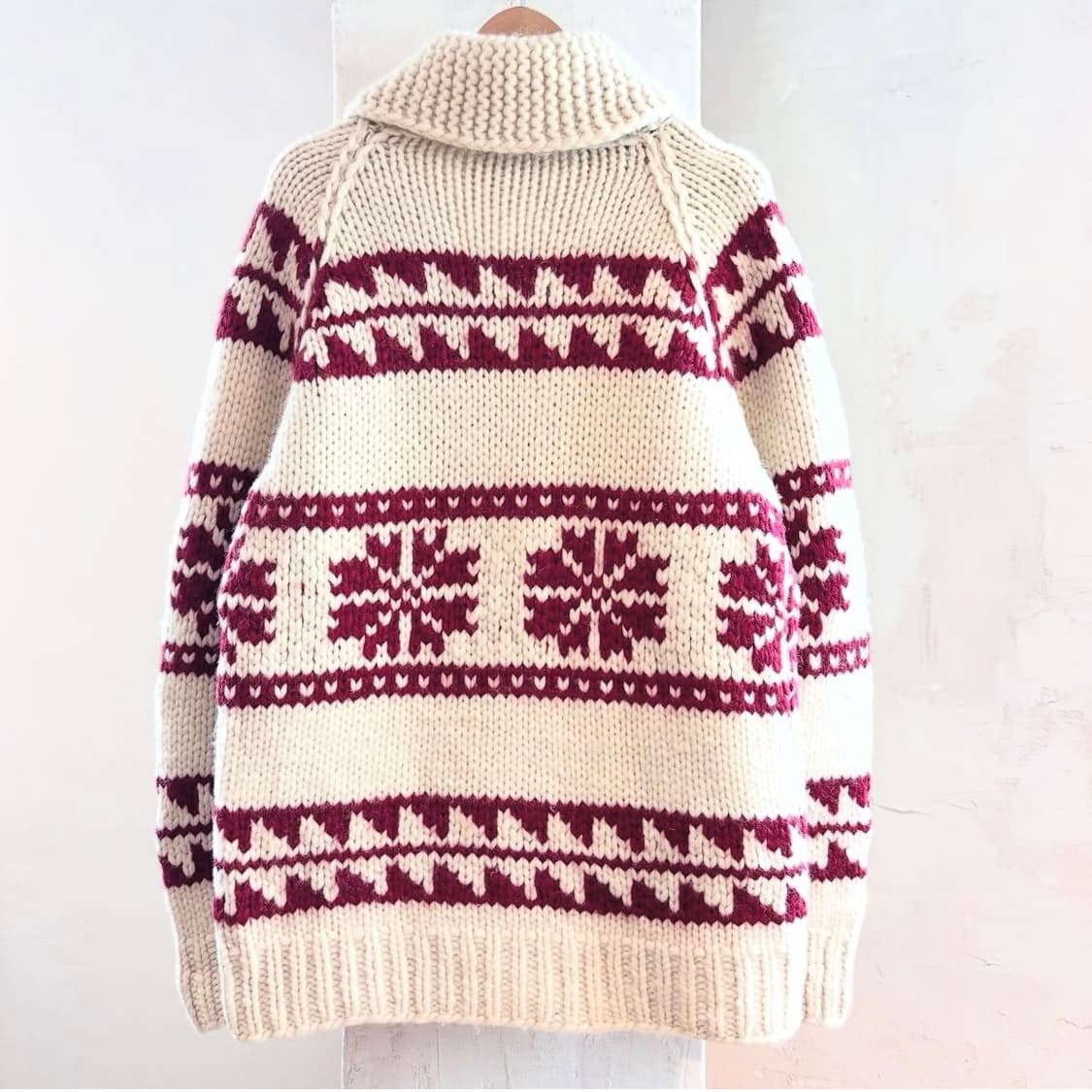 90's TUAK Handmade Cowichan sweater 상품이미지3