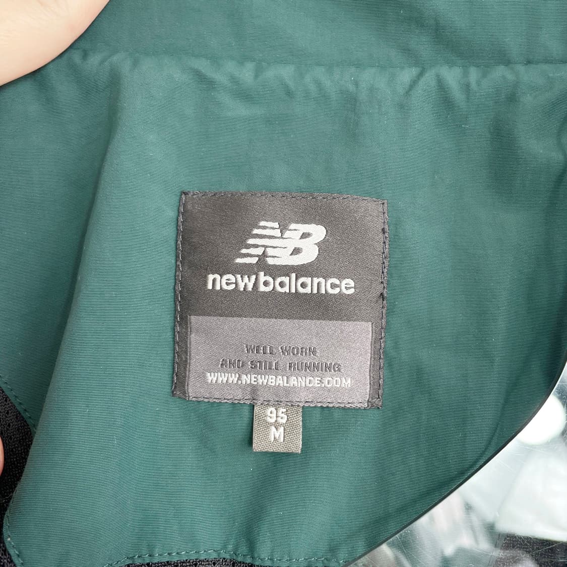 B1 뉴발란스 트랙클럽 웜업 자켓 M사이즈 상품이미지5