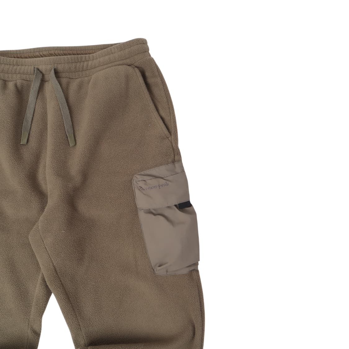 스노우피크 카키 플리스 포켓 팬츠 상품이미지3