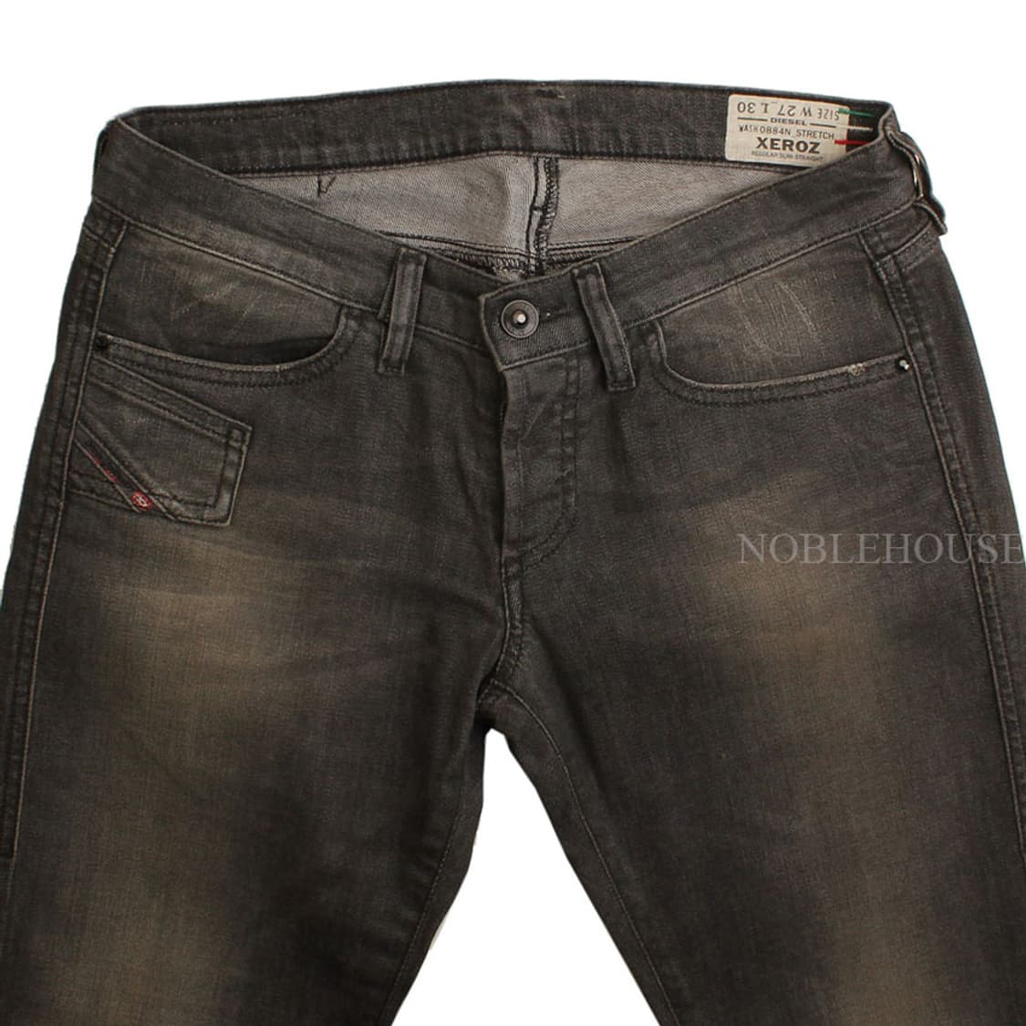 디젤 그레이 데미지 데님팬츠 27 상품이미지3