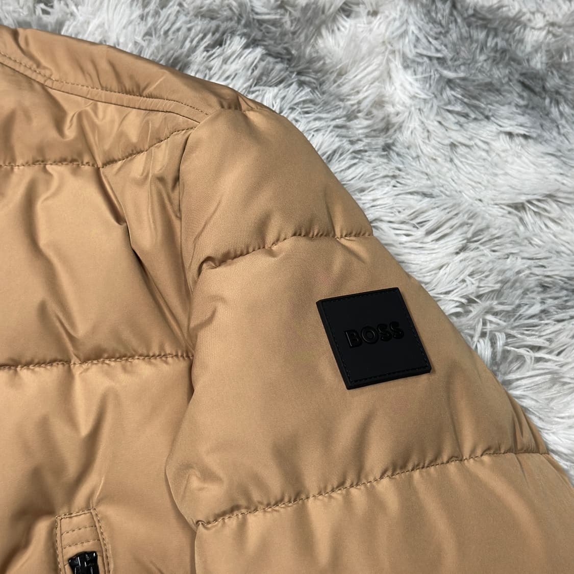 휴고보스 카멜 숏패딩 L 상품이미지3