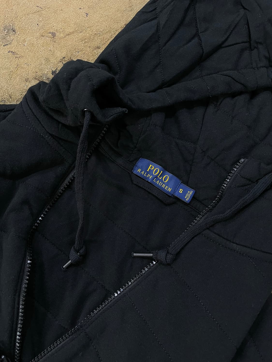 폴로랄프로렌/블랙 후드티(S) 상품이미지3