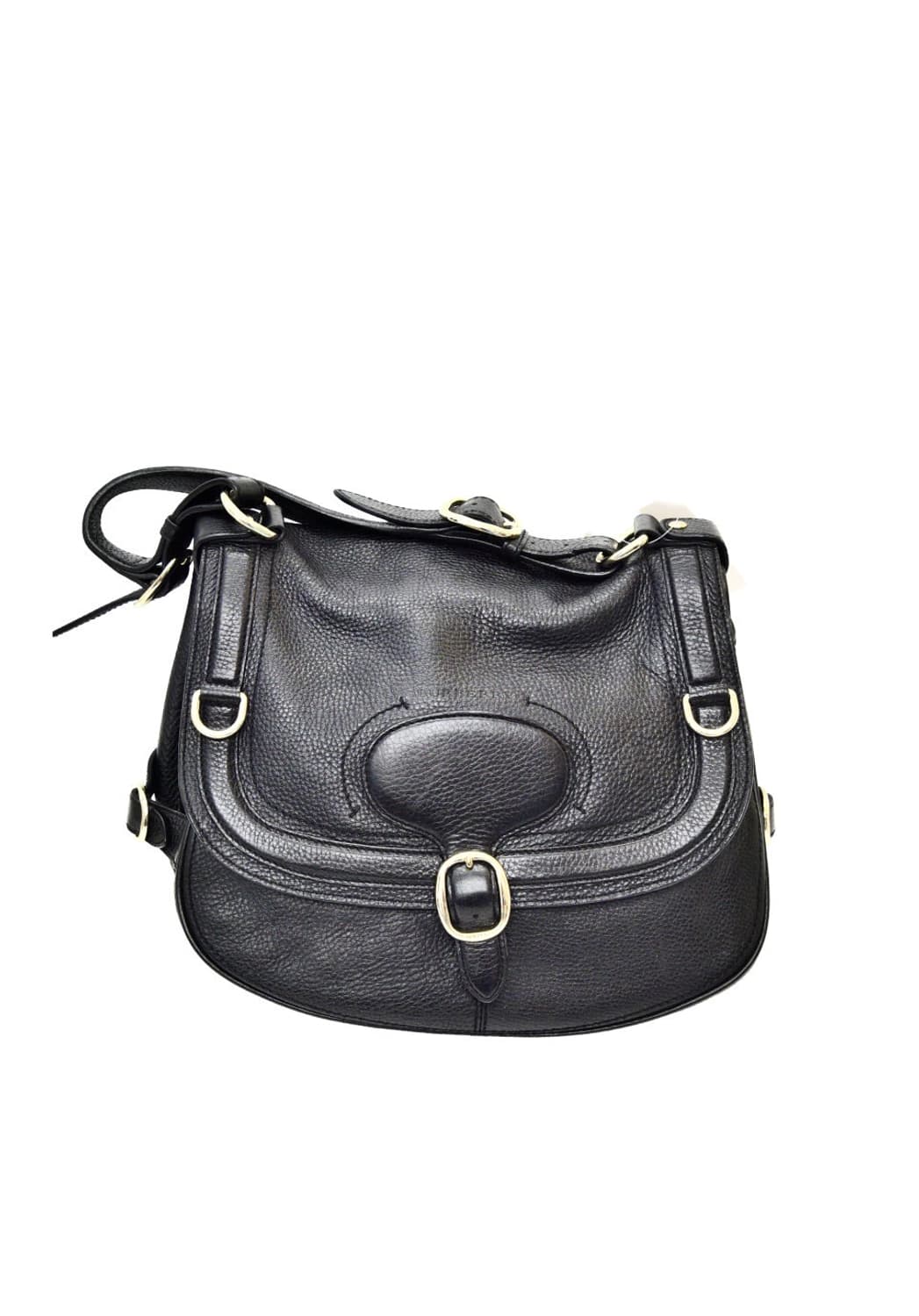 버버리 블랙 레더 숄더백 (정품) 상품이미지1