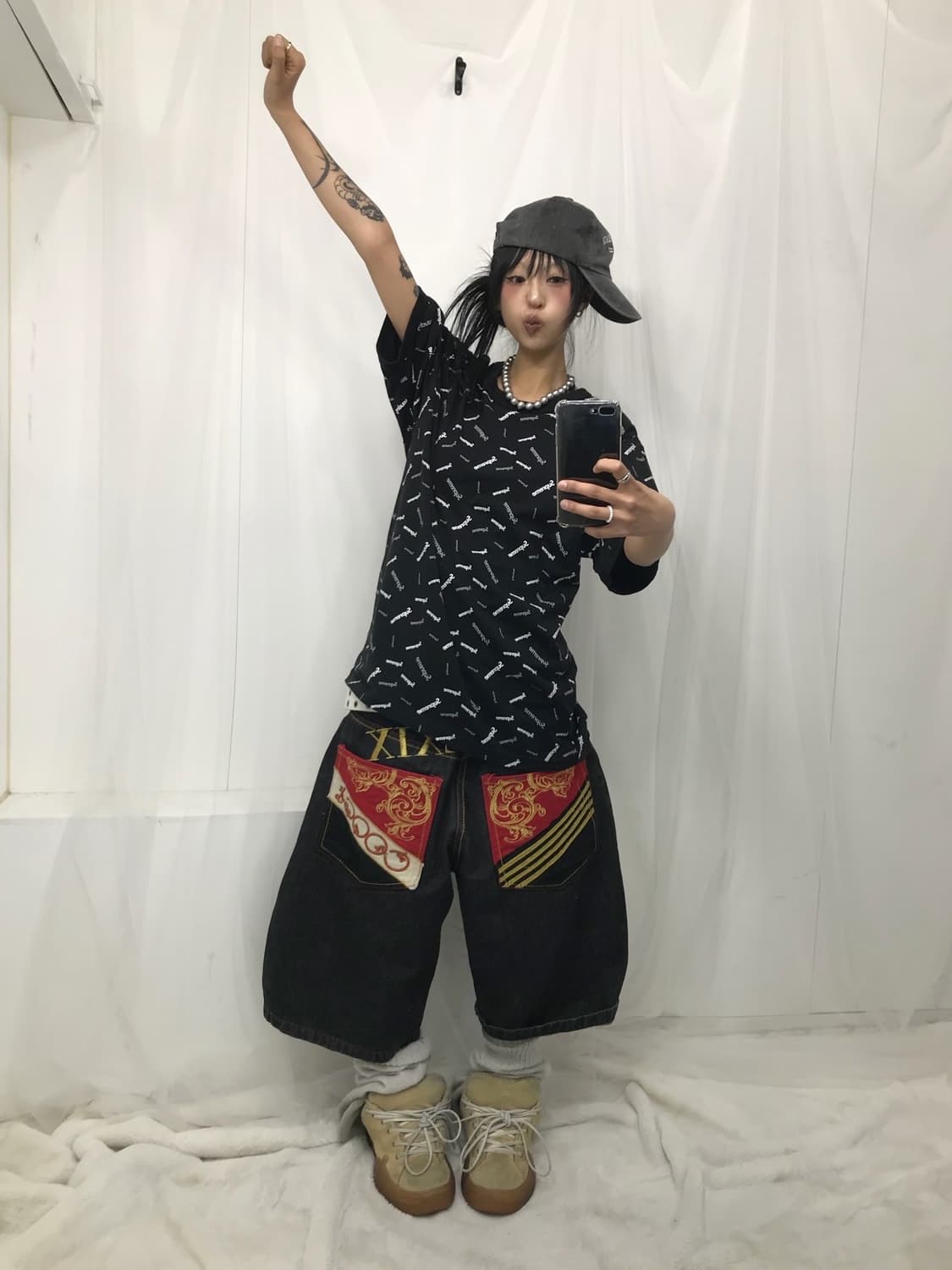 Supreme Scatter Ringer Tee - 18Fw 상품이미지6