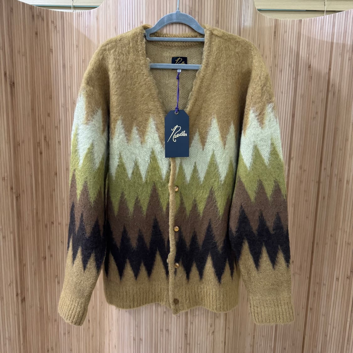 니들즈 모헤어 가디건  상품이미지1