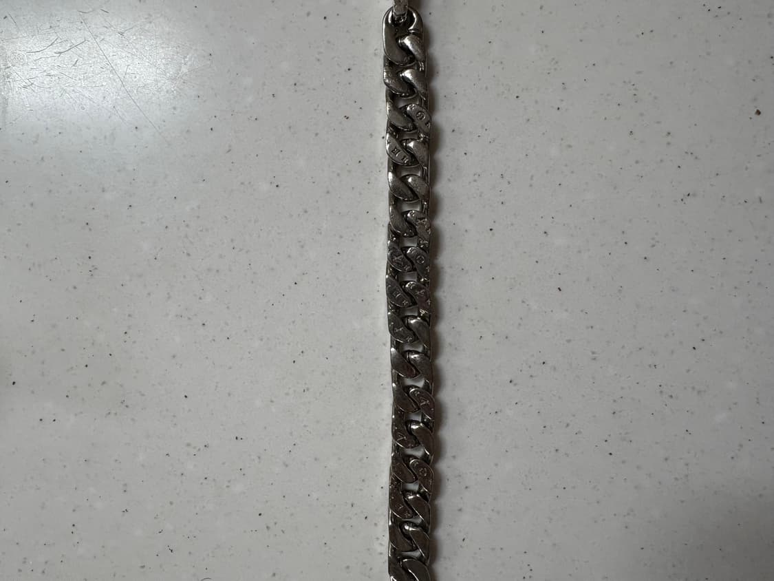 Louis vuitton 실버 팔찌 L 상품이미지3