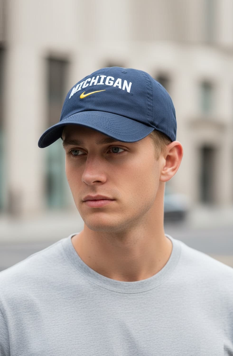 나이키 빈티지 초레어 헤리티지86 미국 미시간주 볼캡 모자 운동 헬스여행 상품이미지2