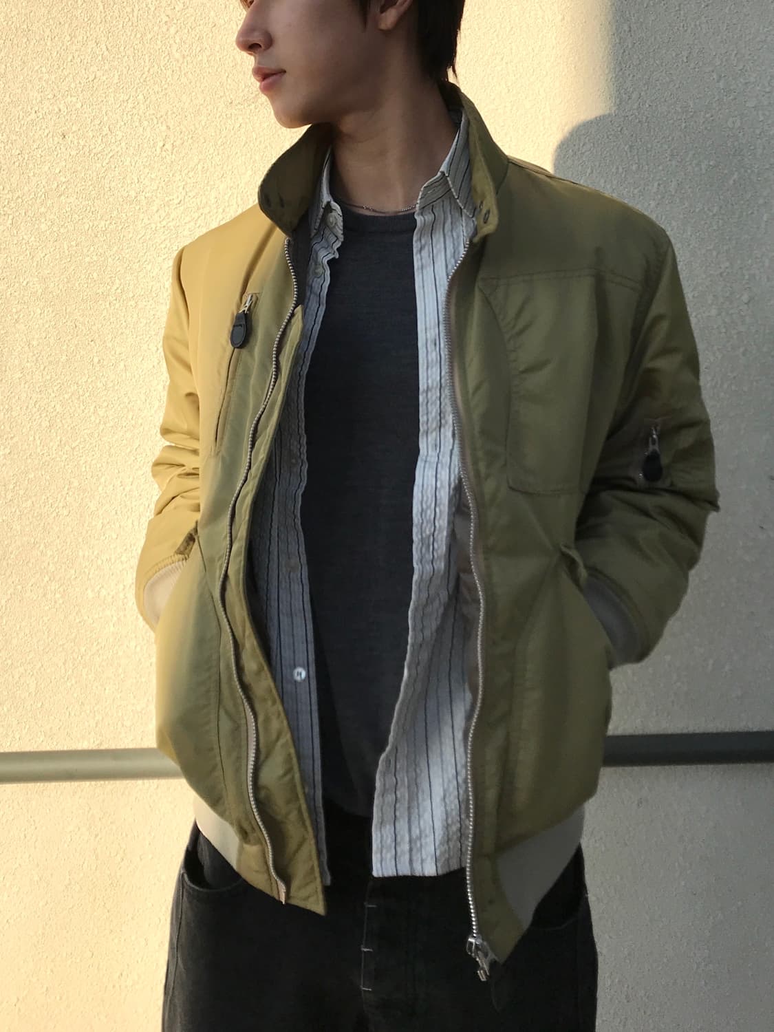 Schott 밀리터리 봄버 자켓 상품이미지1