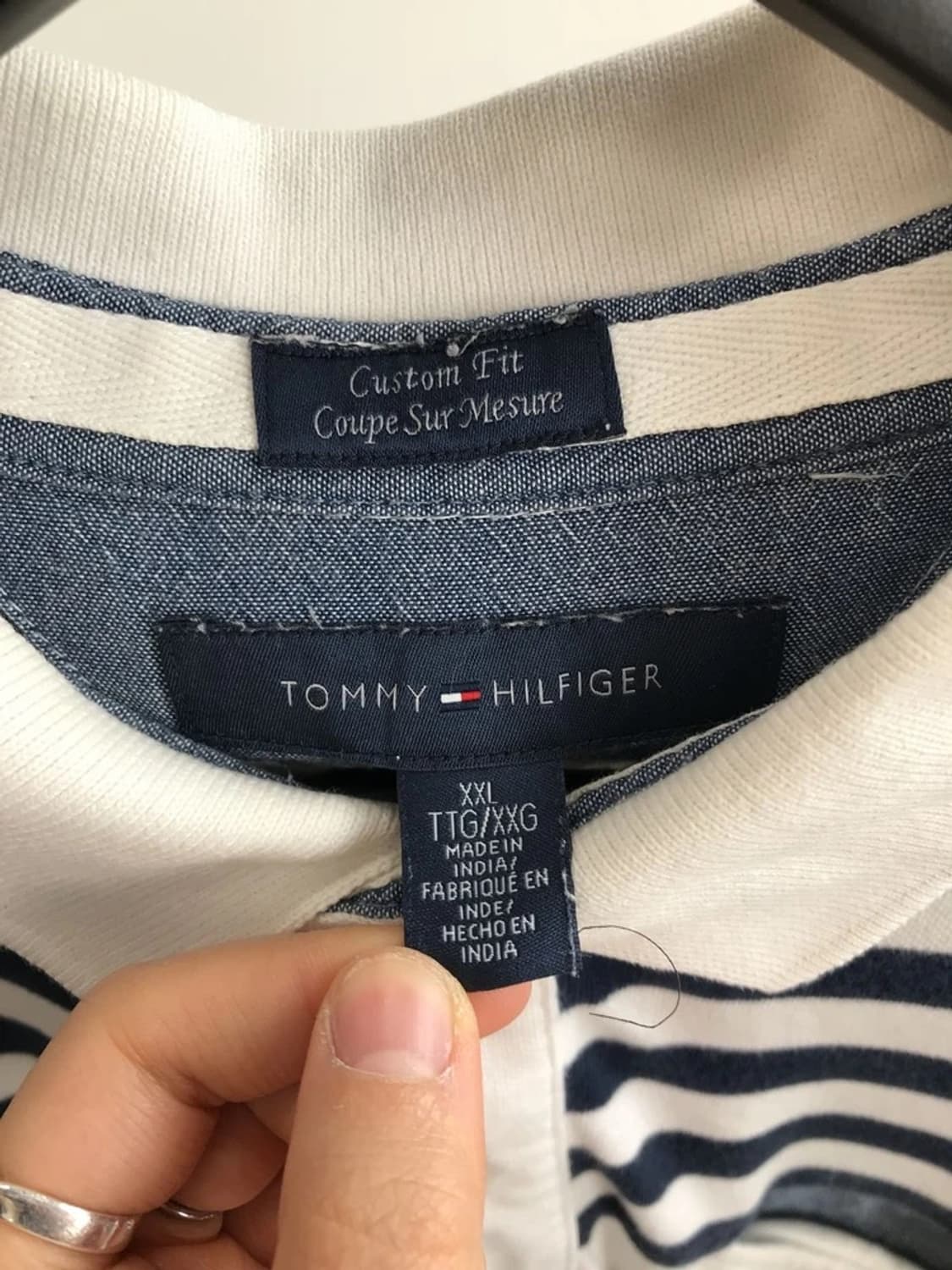 Tommy Hilfiger Stripe Polo Shirt 상품이미지7