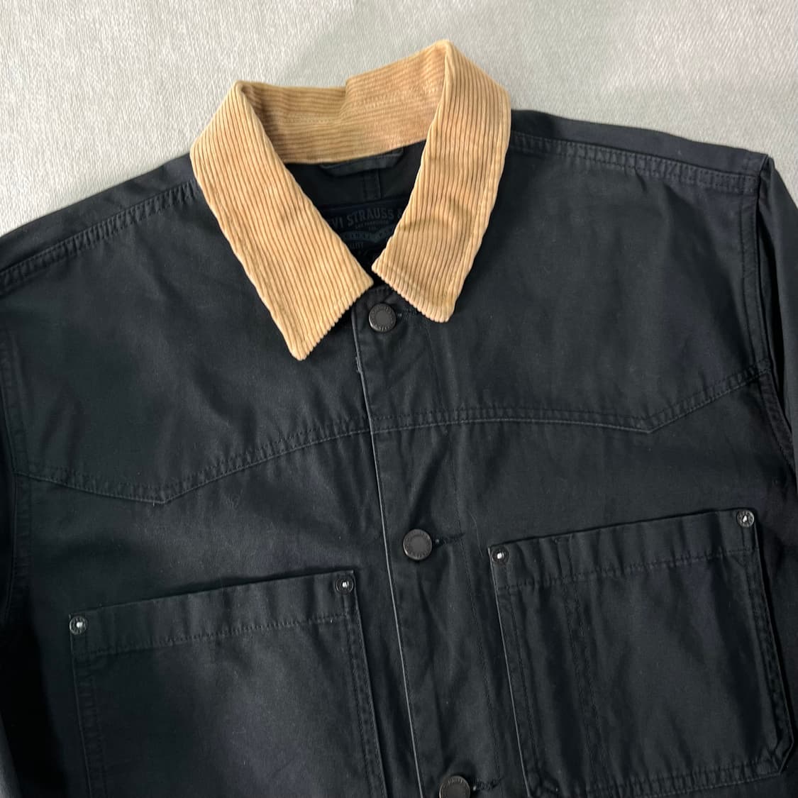 100 리바이스 코듀로이 카라 초어 자켓 상품이미지2