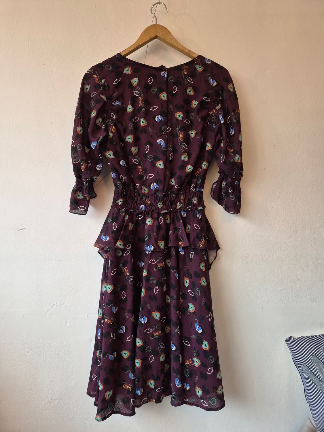  Bird 여성 패턴쉬폰원피스 82-94-160 상품이미지3