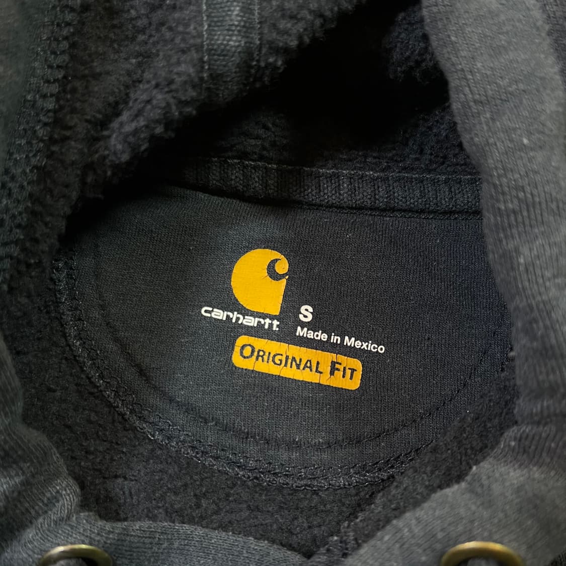 칼하트 빅로고 후드티 상품이미지3