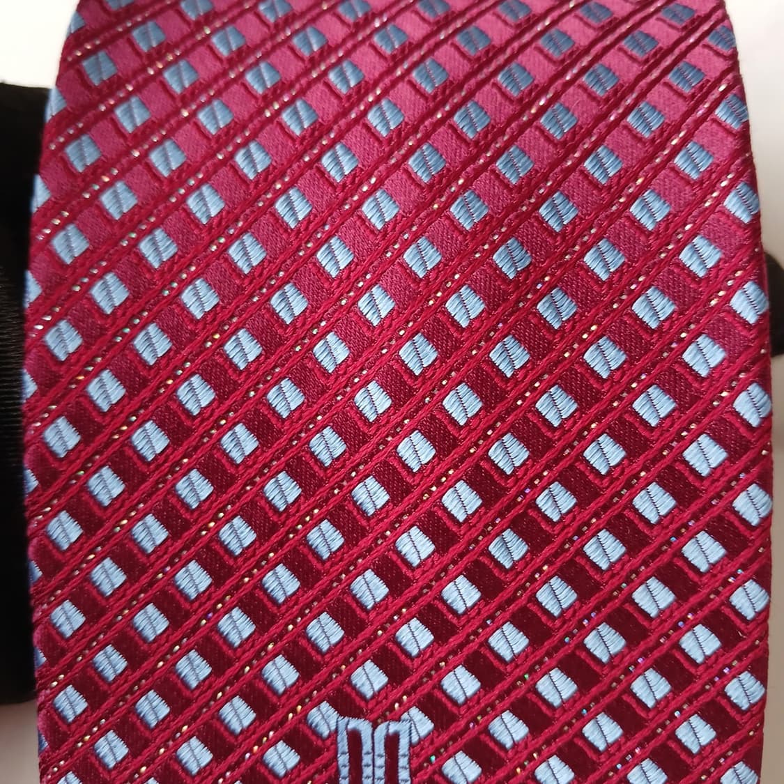닥스 실크 버건디 패턴 넥타이 8.1cm A+등급 A19401
 상품이미지6