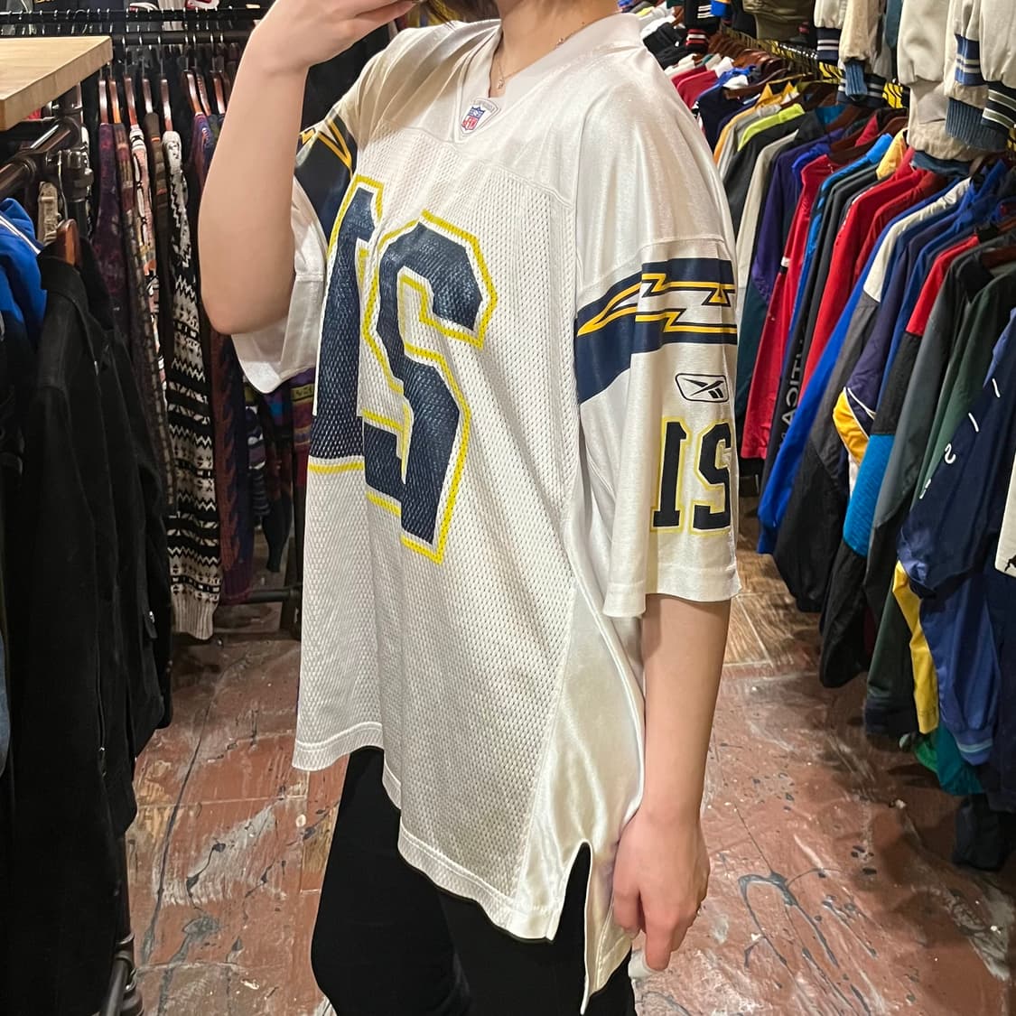 [HI] 리복 NFL 샌디에이고 차저스 져지 화이트 상품이미지4